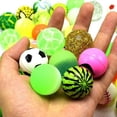 thumbnail image 2 of 20 pelotas saltarinas de 30 mm, incluidas pelotas de fútbol de colores variados., 2 of 3