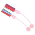 thumbnail image 4 of Bod Rope, Adjustable High  Bearing Silicone Skipping Rope With Non-Slip Handle For Small Space For Fitness Pink,Green, 4 of 8