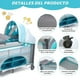 thumbnail image 5 of Cuna para Bebé con Cambiador y Organizador Bolsa,4 IN 1 Cuna colecho Plegable para bebé Corral Bebé,Parques de Juegos para BebésCuna De Viaje para Bebe Multifunción Plegable, 5 of 7