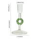 thumbnail image 3 of Portavelas de cristal con forma de árbol de Navidad | Soporte decorativo de cristal para velas pequeñas, 3 of 6