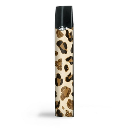 Glitter Leopard - Skin Decal Vinyl Wrap for Smok Infinix Ultra Portable Kit Vape stickers skins cover/ Leopard Print Glitter Print (not real glitter)