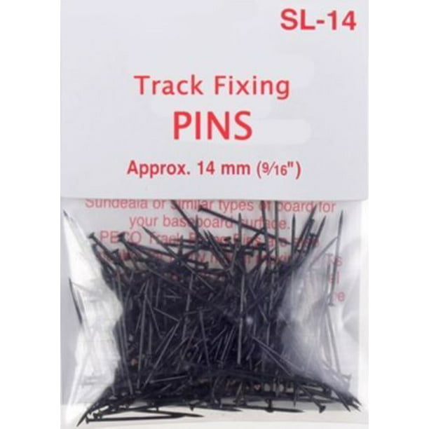 Peco Sl 14 Ho And N Scale Model Train Track Fixing Pins Nails 14mm