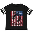 thumbnail image 3 of Inktastic POW MIA Distressed Flag Boys or Girls Toddler T-Shirt, 3 of 5