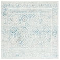 thumbnail image 3 of Safavieh Tulum Ophelia Oriental Area Rug, Ivory/Turquoise, 3' x 3' Square, 3 of 14