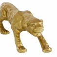 thumbnail image 5 of DecMode 5"W, 5"H Aluminum Contemporary Leopard Sculpture, Gold, 5 of 9