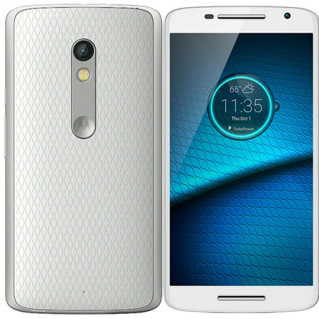Motorola Droid Turbo 2 XT1585 32gb White - Fully Unlocked (Certified Refurbished, Good (Best Droid Cell Phone)