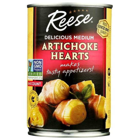 Pack of 12, Reese Medium Artichoke Hearts, 14 oz