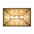 thumbnail image 5 of Meyda 153028 24 in. Mission Prime Oblong Pendant, Bai & Xar Antique - Mission Lodge Art Glass, 5 of 7