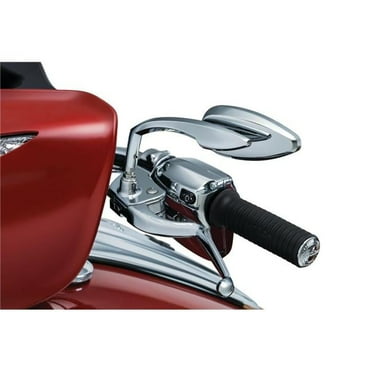 Kuryakyn 1707 Teardrop Convex Mirrors, Chrome