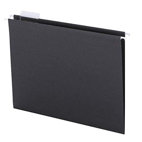 Smead Hanging File Folder with Tab, 1/5Cut Adjustable Tab, Letter Size