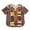 Beige, variant on Toddler Boys Shirts & Tops Plaid Print V Neck Short Sleeve Classic Dashiki Casual Loose Pullover Tee Shirts Outwear,Beige,5-6 Years