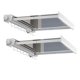 thumbnail image 1 of Retractable Folding Clothes Drying Rack,Punch-Free,White, 1 of 5