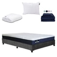 thumbnail image 1 of Colchón Matrimonial Spring Air Therapy + Box + Almohada One + Protector Cloud + Sabanas Softy, 1 of 8