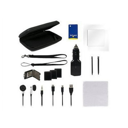 CTA 12 in 1 Adventure Pack - Accessory kit for game console - black - for Nintendo 3DS