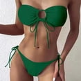 thumbnail image 5 of Cheers US Women Halter Circle Ring Bikini Set Bandage Push Up Bra+Briefs Swimsuit Swimwear, 5 of 7
