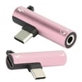 thumbnail image 4 of Dioche Aluminium Alloy 2pcs Adapters 2‑in‑1 Connector For Phone / Tablet / PC For LeEco, 4 of 8