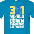 thumbnail image 4 of Inktastic 321 is World Down Syndrome Day T-Shirt, 4 of 5