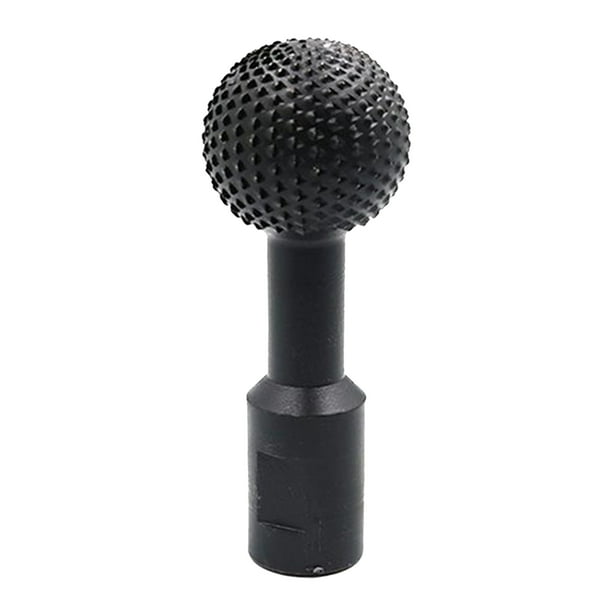 Cabezal de pulido para tallado de madera con fresa giratoria esférica para carpintería, 1 unidad 14 mm