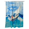 thumbnail image 1 of Betsy Drake SH257 Rideau de Douche Voilier Betsys 70 x 72 Po, 1 of 1
