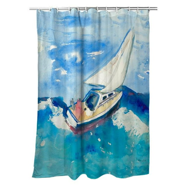 Betsy Drake SH257 Rideau de Douche Voilier Betsys 70 x 72 Po