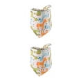 thumbnail image 2 of Greeniant Bufanda de baba para mascotas, toalla ajustable cómoda de algodón, collares lavables para interiores y exteriores, accesorios para pañuelos Tipo 1 2piezas Greeniant CBP280995, 2 of 6