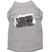 Pet Dog Cat Shirt Screen Printed, "If Only Cars Ran On My Kind Of Gas"