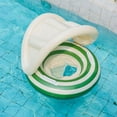 thumbnail image 1 of Cipaher Bebé Flotador con Asiento Parasol Desmontable y Soporte de Seguridad, Anillo de Natación Infantil para Playa, Piscina, Lagos (Verde), 1 of 5