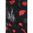 thumbnail image 3 of RACHEL Rachel Roy Womens Black Combo Sleeveless Printed Draped Sheath Dress XS, 3 of 3