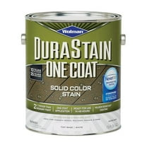 Wolman 1879949 1 gal DuraStain One Coat Solid Tint White Base Wood Stain, Pack of 4