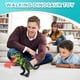 thumbnail image 3 of Dinosaurio caminante de juguete DPAPDI, pequeño tiranosaurio con llama, 3 of 7