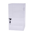 thumbnail image 5 of 2-layers Freestanding Countertop Display Case 20*20*35cm Locking Security Showcase Cabinet 7.87*7.87, 5 of 20