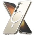 thumbnail image 1 of Funda Magnética Antihuellas Ringke Fusion Matte Clear para Samsung Galaxy S23 5G, 1 of 9