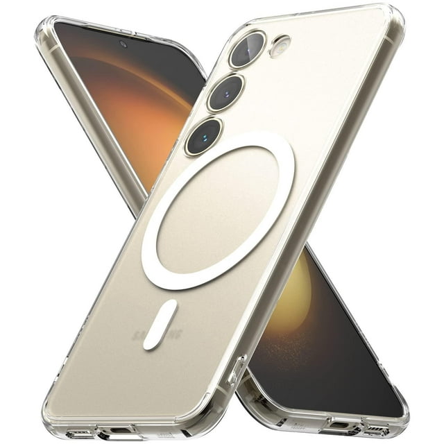 Funda Magnética Antihuellas Ringke Fusion Matte Clear para Samsung Galaxy S23 5G