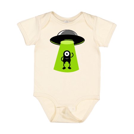 

Inktastic Alien Being Beamed Up by UFO Gift Baby Boy or Baby Girl Bodysuit