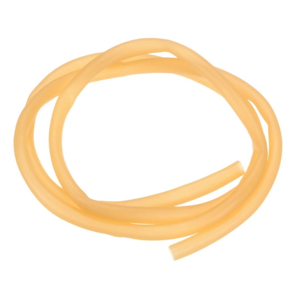 1 Meter Length Natural Latex Rubber Tubing, 5x7mm(IDxOD) Rubber Tube Hose, Yellow