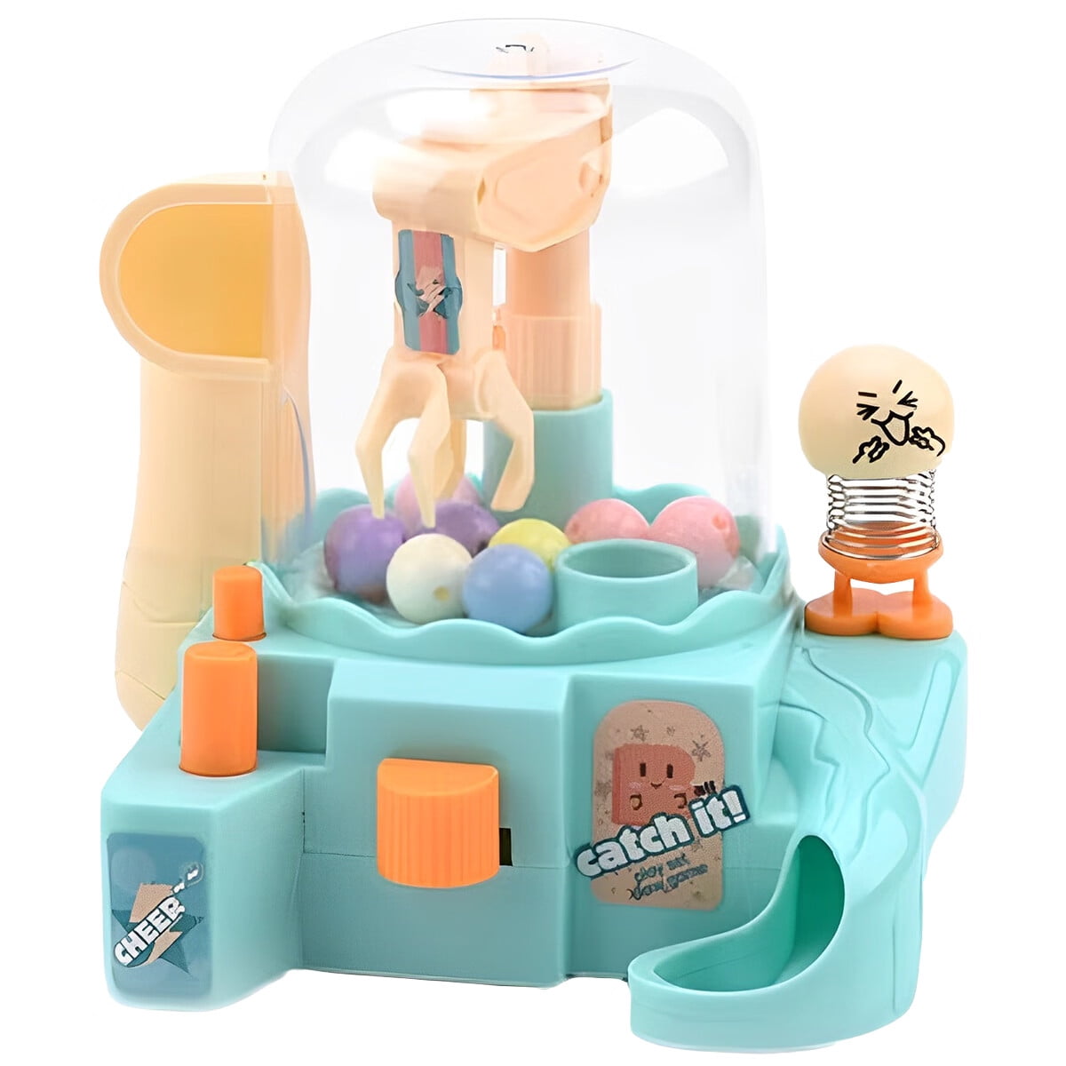 Mini Claw Machine Toys Miniature Ball Grabbing Machine Capsule Grabbing