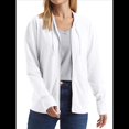 thumbnail image 1 of Sudadera con Capucha y Cremallera de Punto Flameado para Mujer, Camiseta Texturizada con Cremallera para Mujer M, 1 of 7