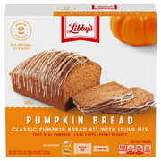 LIBBY'S Classic Pumpkin Bread Kit with Icing Mix 57.75 oz Single Carton