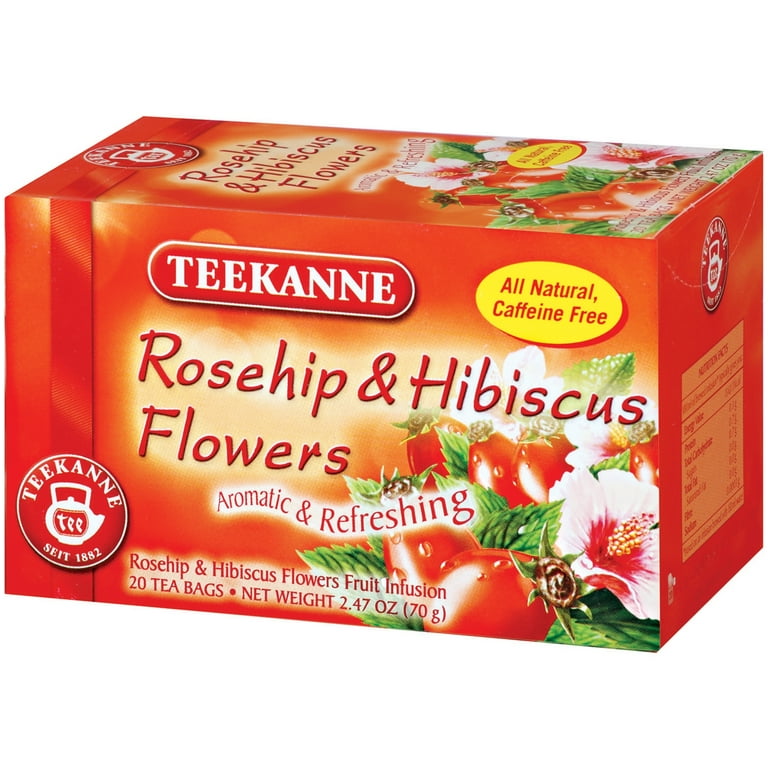 Teekanne With Rosehip Tea Hibiscus