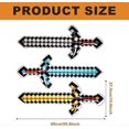 thumbnail image 2 of 12pcs Inflatable Swords, Pixel Inflatable Sword for Kids Inflatable Light Saber Sword Toys for Birthday Party Cosplay Pool Party Halloween Party Suppl, 2 of 3