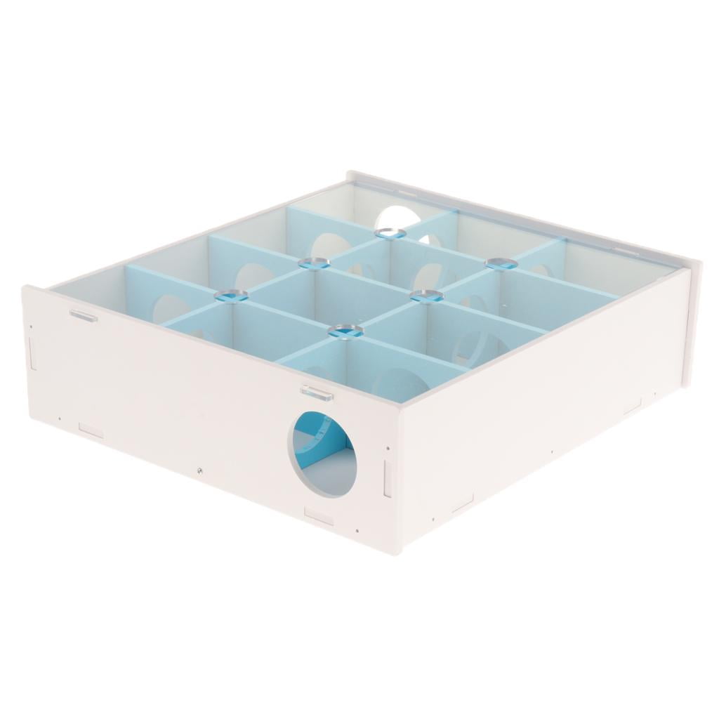 Small Pet Animals Activity Sports Hamster Ferret Play Exercise Toys Maze Tunnel Rat Mouse Cage Playground Funny Toy 31x29x9cm