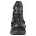 thumbnail image 2 of Demonia NEPTUNE-68 Men's 3" Platform Buckles Ankle Boots with Rubber Claws, 2 of 5