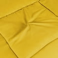 thumbnail image 5 of Superior Solid Comforter Down Alternative Bedding, King, Yellow, 5 of 8