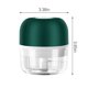 thumbnail image 5 of Mini picadora de ajo, 45 W, USB, prensa de ajo, recargable, molinillo eléctrico de verduras, verde, 100 ml kenally HA003344-01, 5 of 7