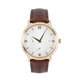 thumbnail image 5 of Cuero Reloj Correa 20mm Relieve Patrón Vaca Cuero Reloj Correa Reemplazo con Resorte Barras para Hombre y Mujer, Rojo, 5 of 6