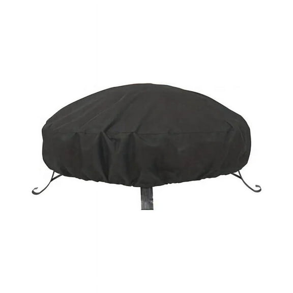Fire Pit Cover Dust Cover Waterproof, Heavy Duty, Heat & BBQ Grill Cover for Outdoor Protection,122x46CM