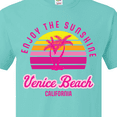 thumbnail image 4 of Inktastic Summer Enjoy the Sunshine Venice Beach California in Pink T-Shirt, 4 of 5