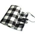thumbnail image 1 of Manta de calefacción eléctrica para coche, interruptor LCD rápido, ajuste de control de temperatura, accesorios de Camping de invierno, 100x60cm, 12v, 1 of 4