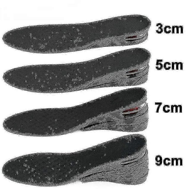 3/5/7/9cm Invisible Height Increase Insoles - 1 Pair, Shoe Lifts For Men Women Height Booster Insoles