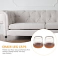 thumbnail image 3 of MasteelfCA 8pcs Small Chair Leg Floor Protectors Furniture Chair Leg Protector Chair Leg Caps, 3 of 7